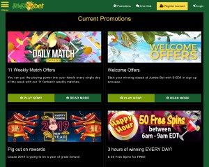 Jumba Bet promotions