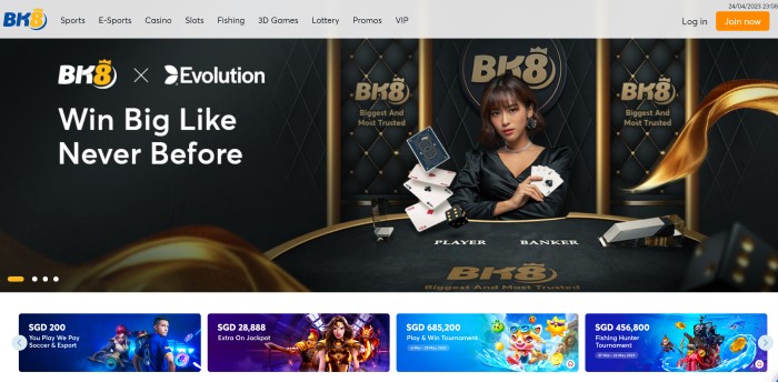 BK8 - Online Casino Singapore