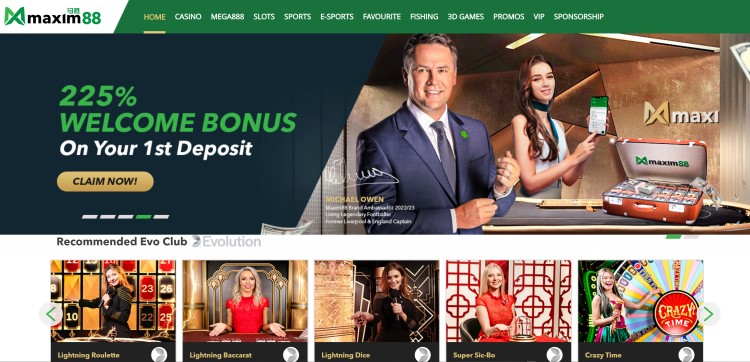 Maxim88 - Online Casino Singapore